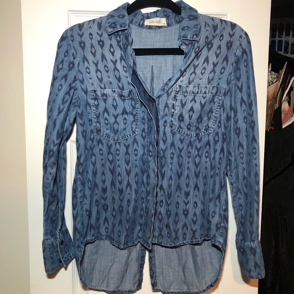 Bella Dahl Split Back Button Down - Picture 4 of 7